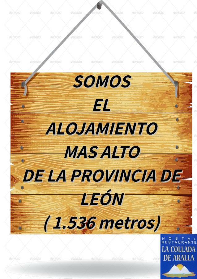 Hostal La Collada De Aralla Aralla de Luna 외부 사진